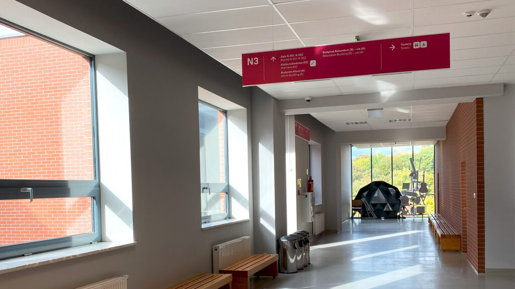 Oznakowanie przestrzeni wayfinding