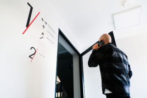 Photo showing HKK Group wall signage