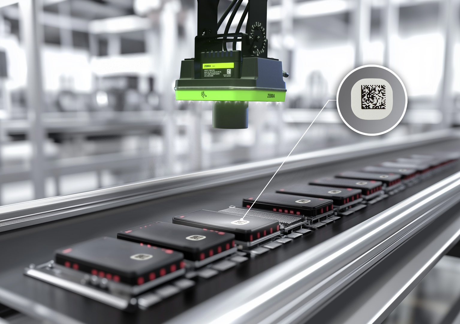 Wizyjna kontrola jakości chipów – Zebra Machine Vision i skanowanie kodów Data Matrix