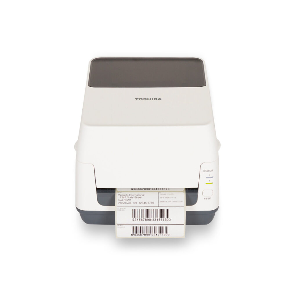 Drukarka etykiet Toshiba - zdjęcie produktowe