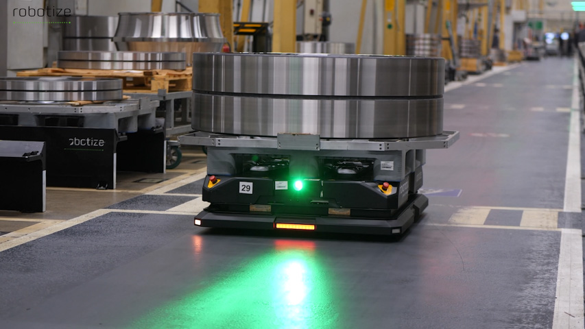 Autonomiczne roboty logistyczne AMR Robotize (2)