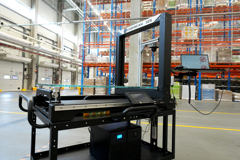 Cubiscan 325 logo dimensioning rossman magazine implementation