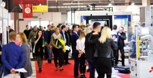 trade fair industry week zone barcodes automation manufacturing warehouse logistics