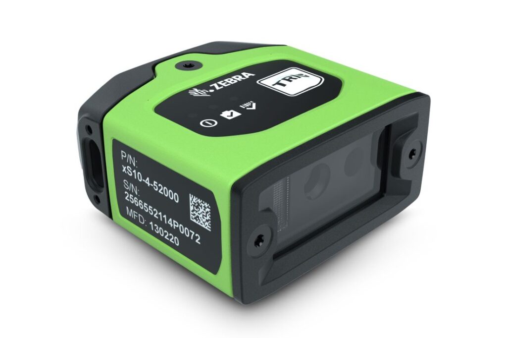 Zdjęcie przedstawiające automatyczny skaner kodów Zebra FS10