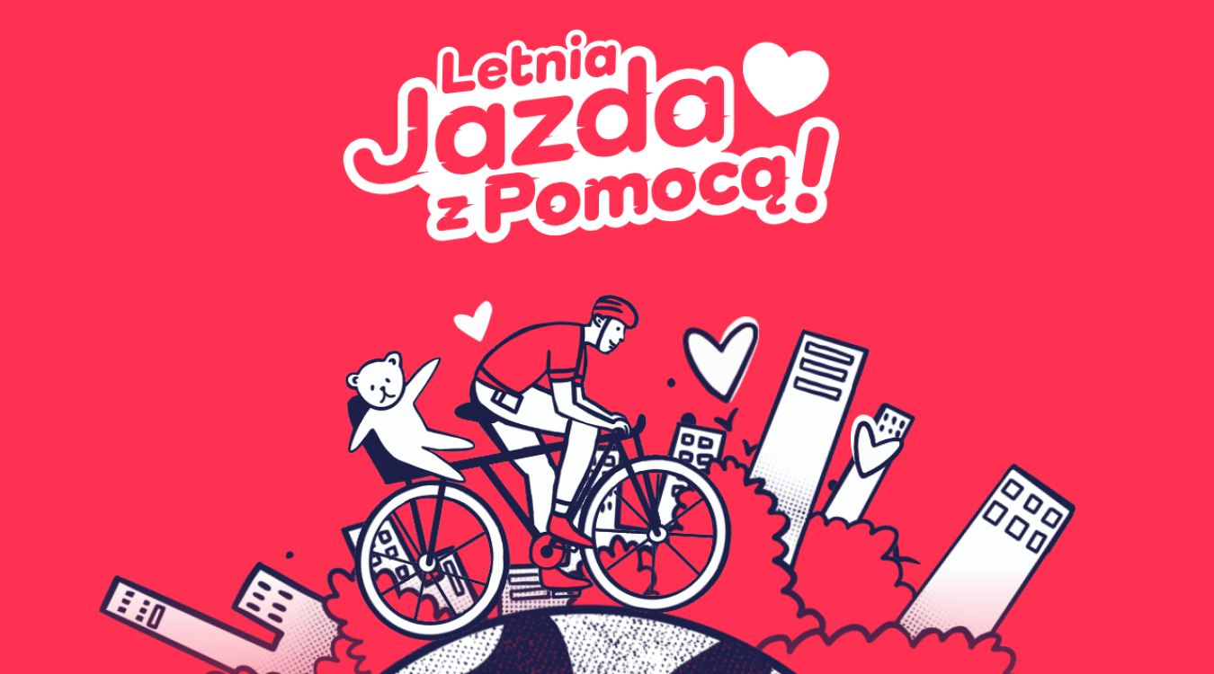 Grafika Letnia Jazda za Pomocą