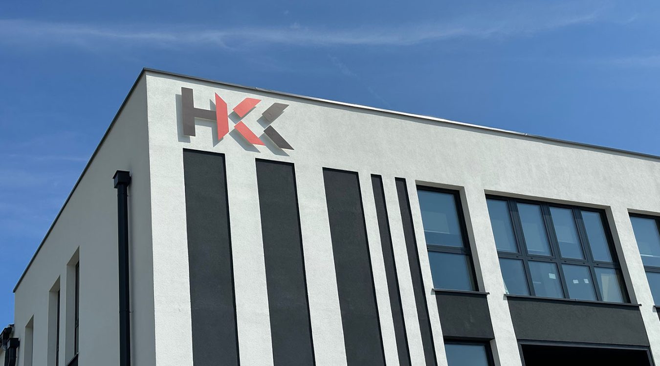 HKK Group office building with visible company logo - headquarters