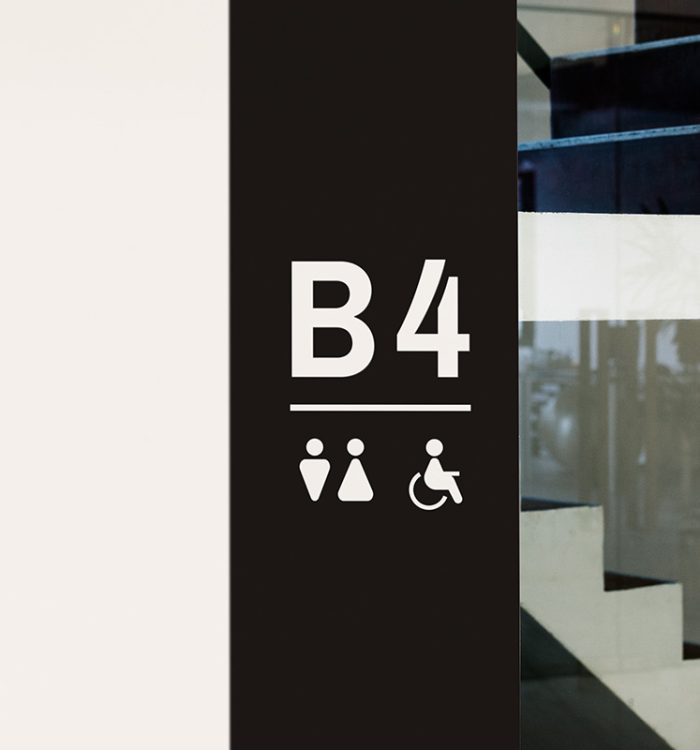 Oznakowanie informacyjne wayfinding Oznakowanie biura wayfinding