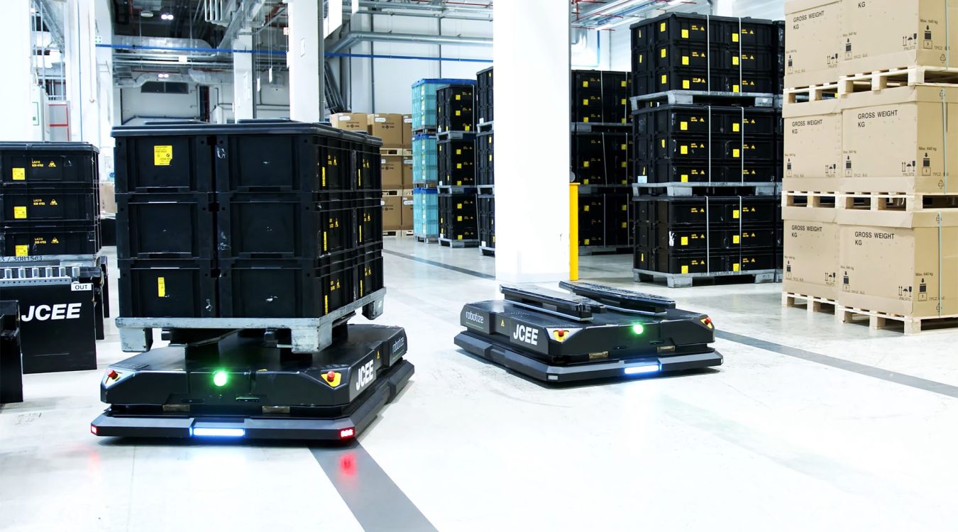 Mobile robots for the warehouse