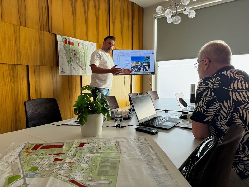 HKK wayfinding team meeting - Michal Maciejewski and Rafal Siuta