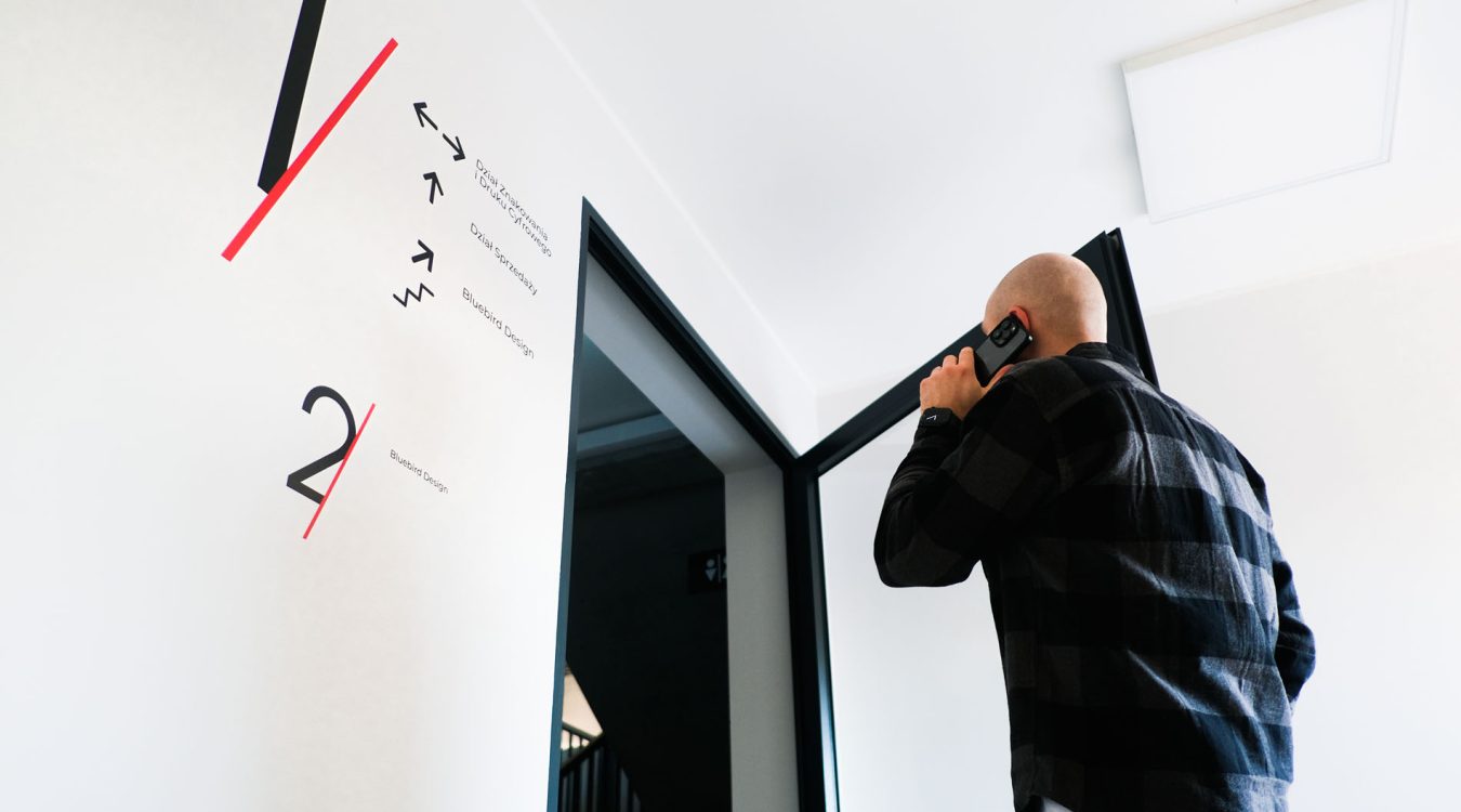 Photo showing HKK Group wall signage